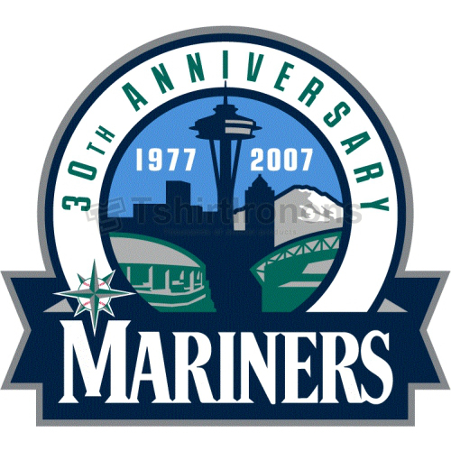 Seattle Mariners T-shirts Iron On Transfers N1914